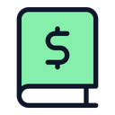 Co Book Dollar Icon