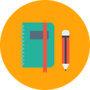 Book Folder Pen Icon