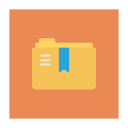 Bookmark Folder Archive Icon