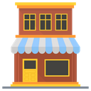 Bookstore Marketplace Outlet Icon