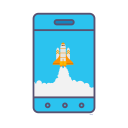 Boost Marketing Rocket Icon