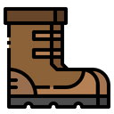 Boots Rain Footwear Icon