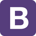 Bootstrap Coding Programming Icon