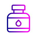 Bottle Ink Sign Icon