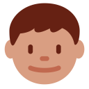 Boy Blond Medium Icon