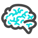 Brain Intelligence Thinking Icon