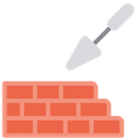 Bricks Construction Building Icon