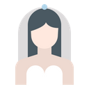 Bride Girl Wedding Icon