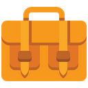 Briefcase Case Dad Bag Icon