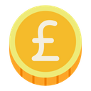 British Pound Currency Cash Icon
