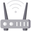 Broadband Wifi Router Modem Icon