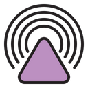 Broadcast Communication Antenna Icon