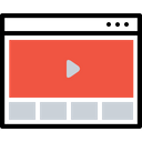 Browser Application Video Icon