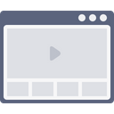 Browser Application Video Icon