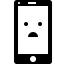 Browser, Mobile, Application, Confuse, Error, Smiley, Emoji Icon
