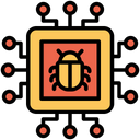 Bug Technology Virus Icon