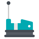 Bumper Car Park Icon