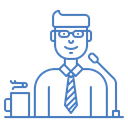 Business Conference Speaker Icon