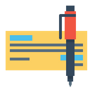 Business Letter Document Icon