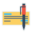 Business Letter Document Icon