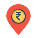 Business Location Finance Icon