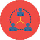 Business Network Team Icon