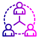 Business Network Team Icon