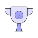 Achievement Trophy Winner Icon