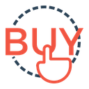 Buy Sell Ecommerce Icon