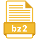 Bz 2 File Formats Icon
