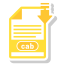 Cab File Format Icon