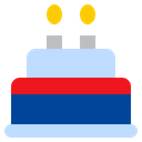 Candle Cake Meal Icon
