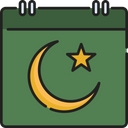 Calendar Ramadan Organizer Icon