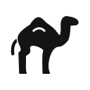 Camel Animal Arabian Icon