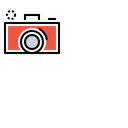Camera, Image, Photo, Picture, Capture, Device, Holiday Icon