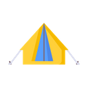 Camp Tent House Icon