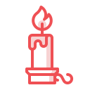 Candle Stand Flame Icon