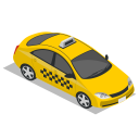 Car Taxi Front Icon