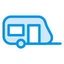 Caravan Transport Vehicle Icon