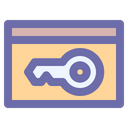 Key Card Security Icon