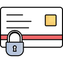 Card Lock Card Safety Debit Protection Icon