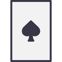 Card Spadepoker Casino Icon