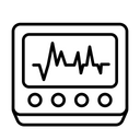 Monitor Medical Pharmacy Icon