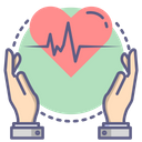 Cardiology Heart Beat Heart Pulse Icon