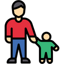 Caring Father Icon