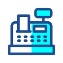 Cashier Machine Black Friday Commerce Icon