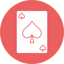 Casino Card Play Card Gambling Icon