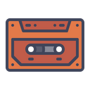 Cassette Music Audio Icon