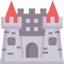 Castle Fortress Constructions Icon