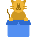 Cat Box Icon